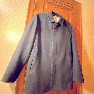 Muji French Wool Coat size large